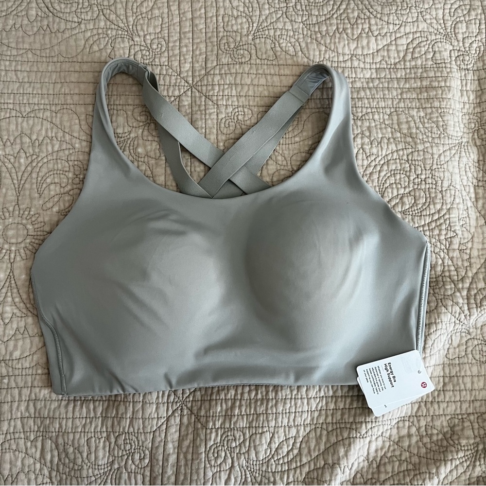 LULULEMON Energy high support bra raw linen
